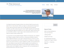 Tablet Screenshot of drphilipgreenwood.com